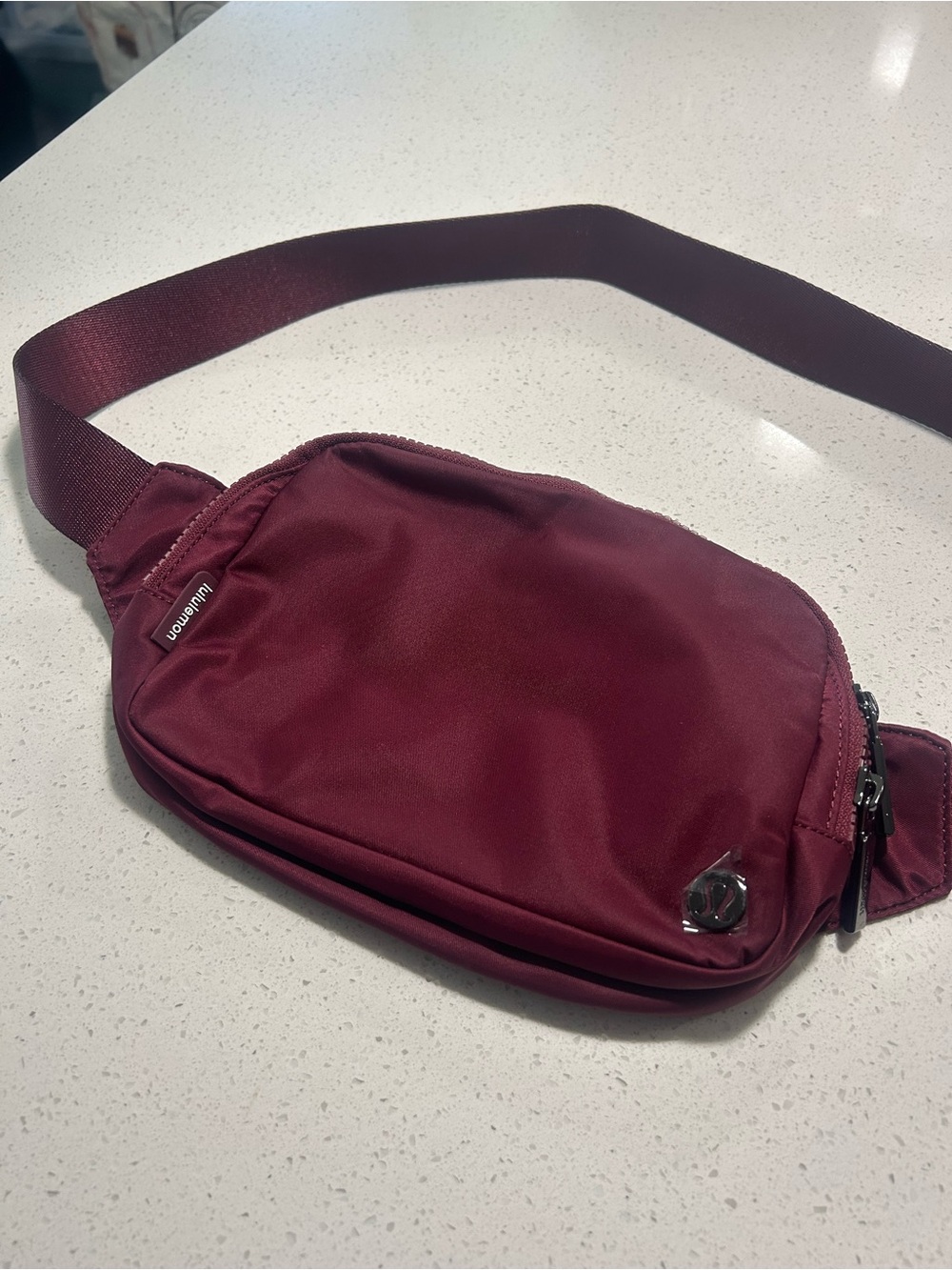 Burgundy Lululemon Fanny Pack/Crossbody Sling Bag